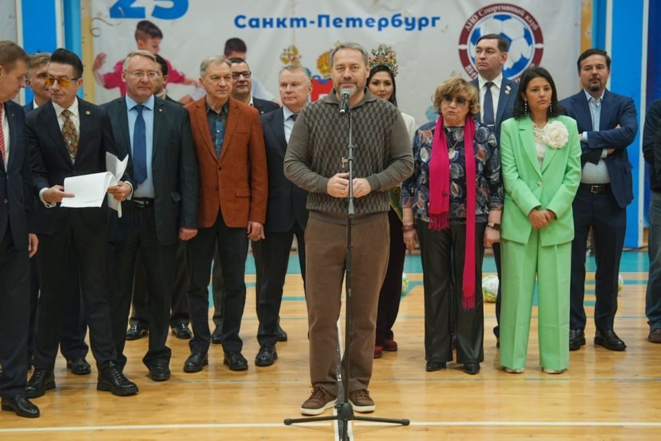 Александр Бельский открыл Международный турнир по мини-футболу для детей из детдомов