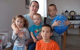 Проект «Русская мечта» помог многодетной семье из Юргамыша построить дом