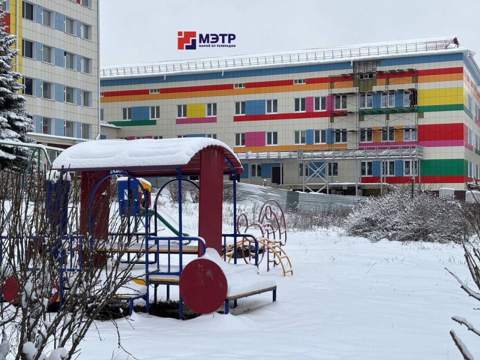 В Йошкар-Оле новый инфекционный корпус детской больницы готов на 60%