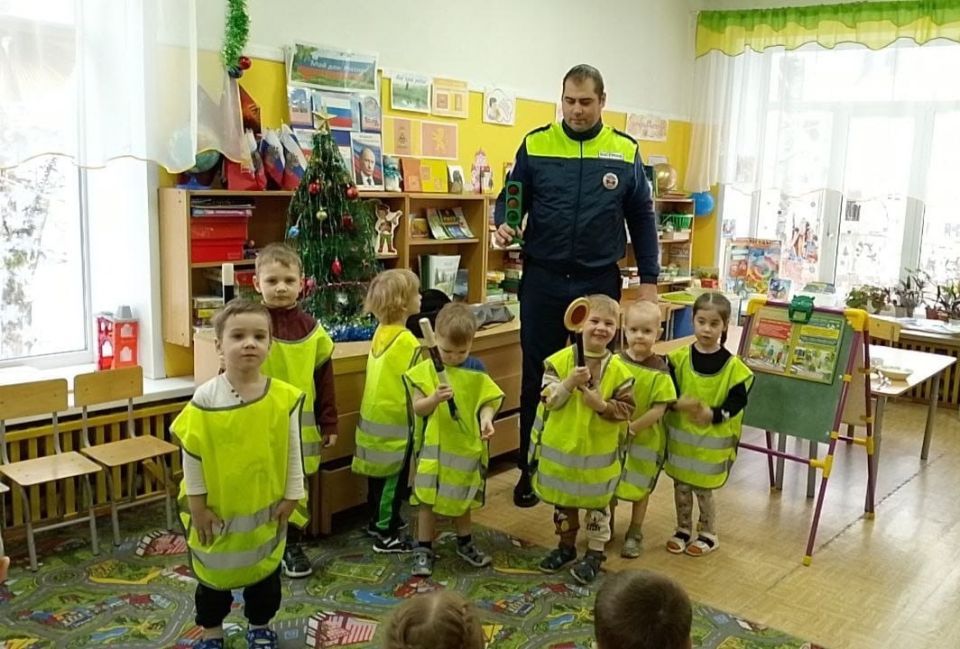 Акция «Засветись!» прошла в детском саду №4 города Ржева