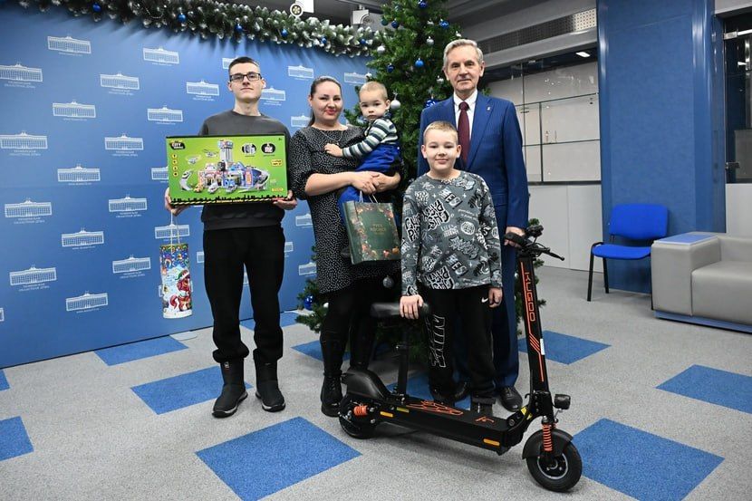 Новогоднее желание сына участника СВО исполнено