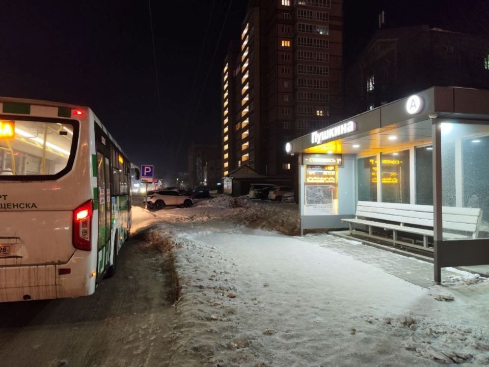 В Благовещенске два автобуса изменили схемы движения