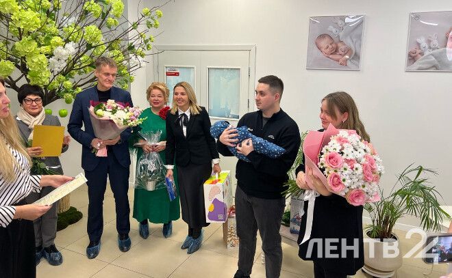 В Ленинградском областном перинатальном центре родился 4000-й ребёнок в этом году