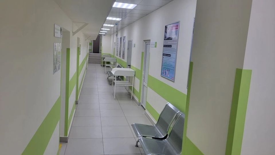 Капитальный ремонт в отделении детской поликлиники №15 завершен в Волгограде