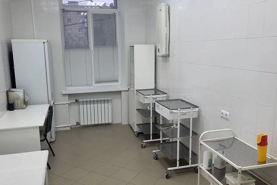 В Волгограде модернизировали третье отделение детской поликлиники №15
