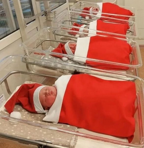 В Курске в новогоднюю ночь родились 6 девочек и 2 мальчика