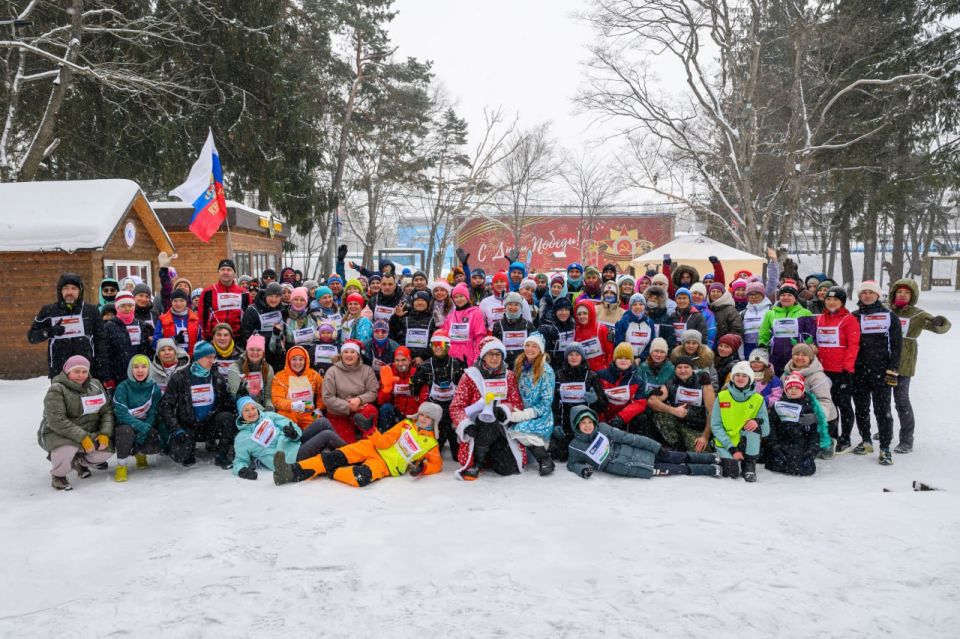 "Забег обещаний" собрал 180 участников в парке в Южно-Сахалинске
