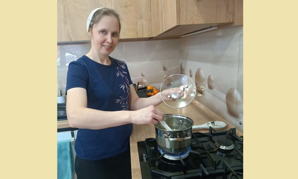 Для многодетной семьи Малыховых, живущих в Таре, газ в доме стал большим подспорьем