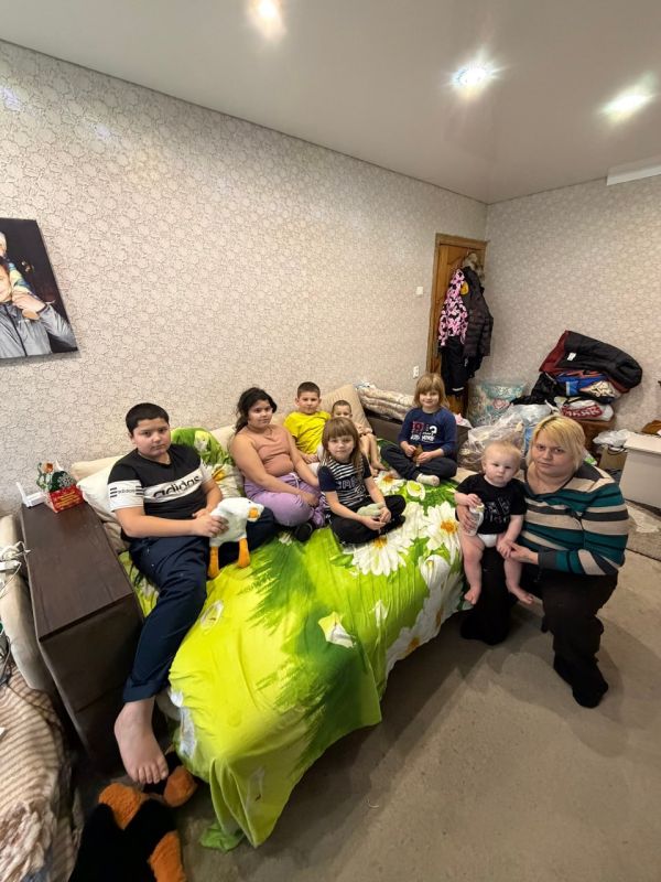 В Курской области накануне Рождества сгорел дом многодетной семьи