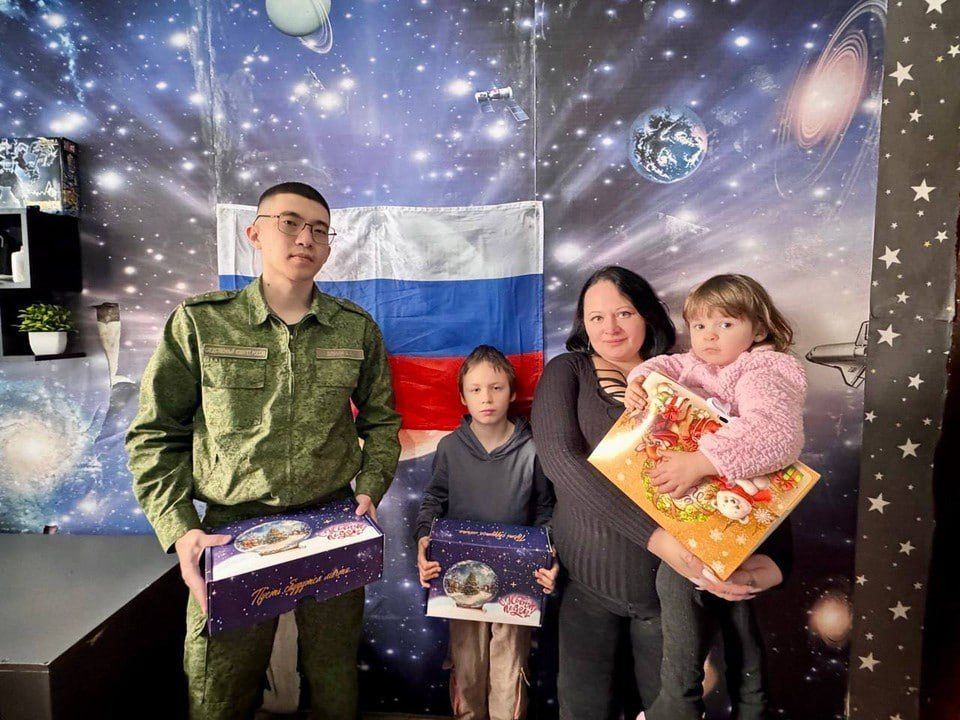 Херсонские следователи навестили многодетную семью участника СВО