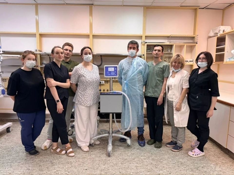 Республиканский перинатальный центр вновь пополнился новым медоборудованием