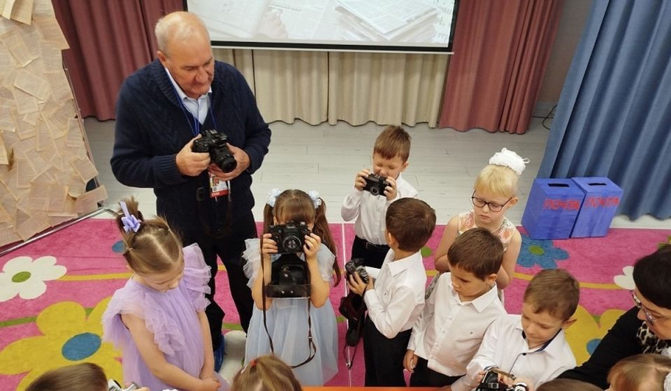 В Курске воспитанники детского сада познакомились с профессией журналиста