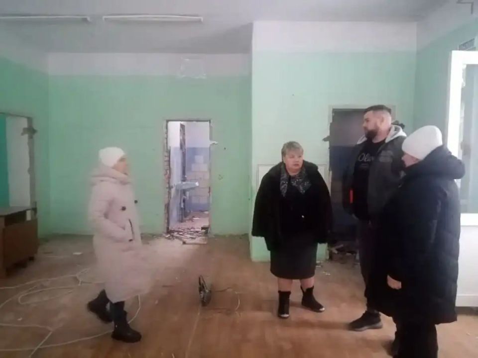 В селе Песь Хвойнинского округа начался капитальный ремонт детского сада