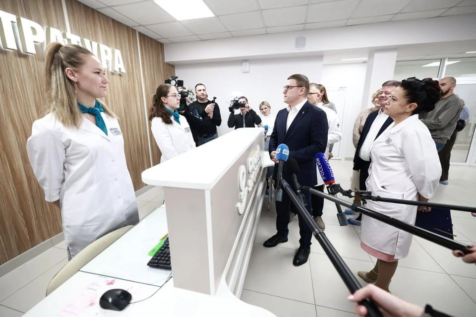 Просторные холлы и современное оборудование: в Копейске открыли женскую консультацию