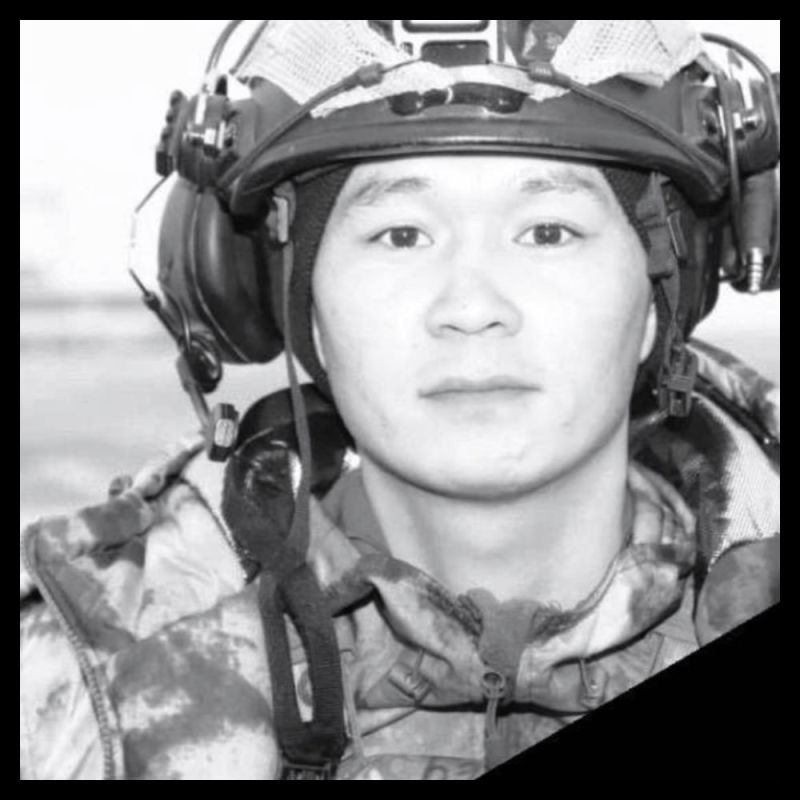 В ходе специальной военной операции погиб военнослужащий из Республики Алтай Айвар Родионович Тадыров