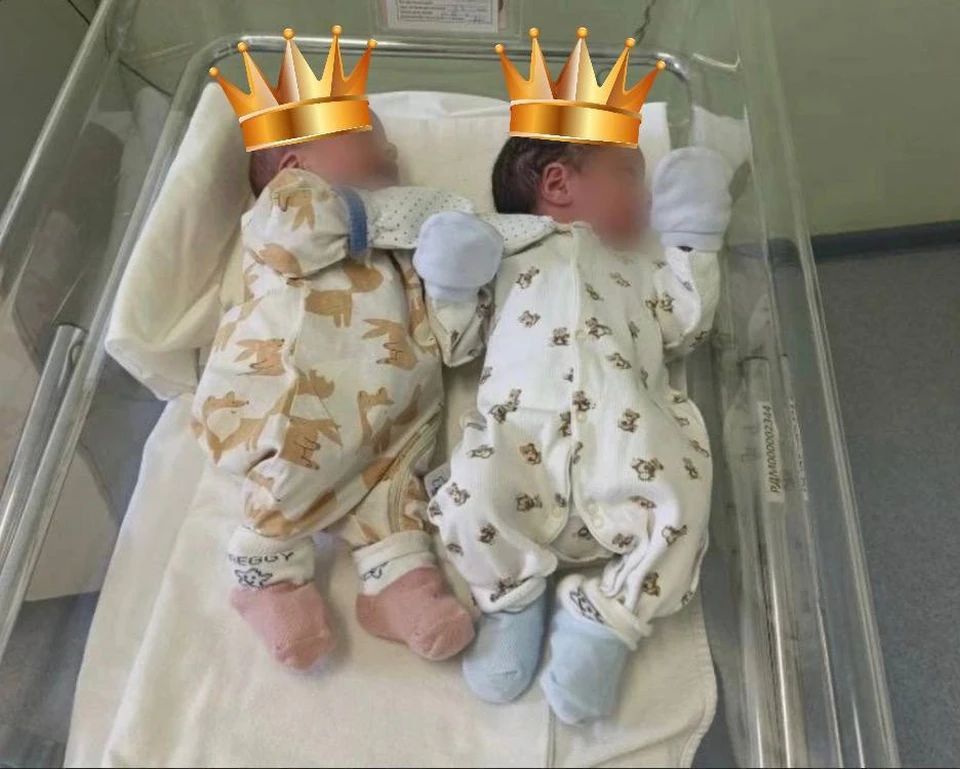 47-летняя калининградка родила королевскую двойню
