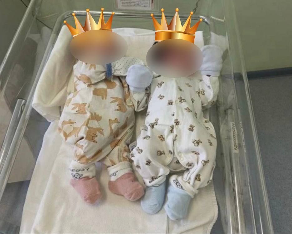 Жительница Калининграда в 47 лет родила двойню