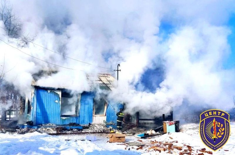 В Ивановском округе из дома во время пожара эвакуировали детей
