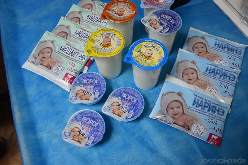 В Пензе детей участников СВО обеспечивают бесплатным молочным питанием