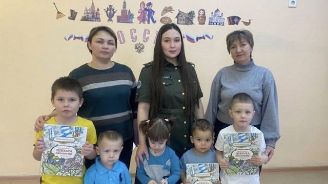 Экологи Татарстана провели урок для воспитанников детского сада в Буинском районе