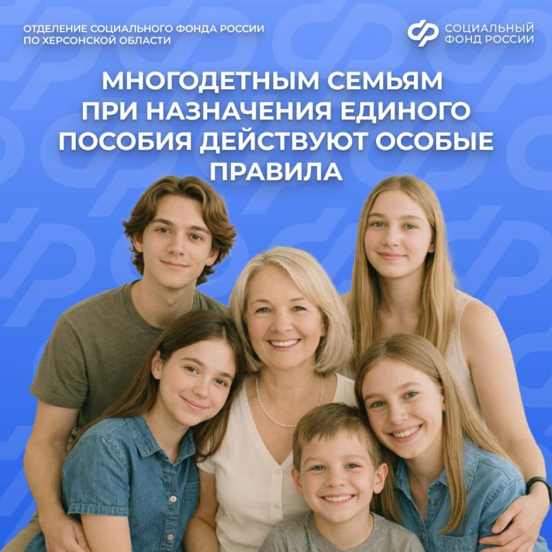 Особенности назначения единого пособия многодетным семьям