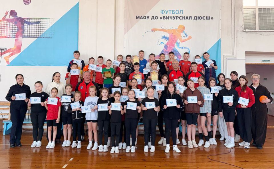 Автоинспекторы Бичурского района организовали физкультурно-спортивное мероприятие «Безопасная дорога»