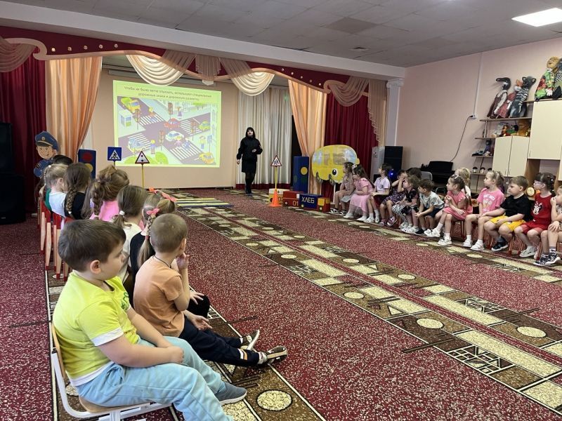 В Новосибирской области сотрудники Госавтоинспекции провели профилактическую игру с воспитанниками детского