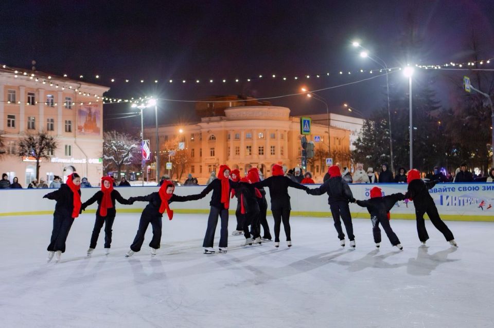 Каток на площади Ленина в столице Марий Эл завершил свою работу