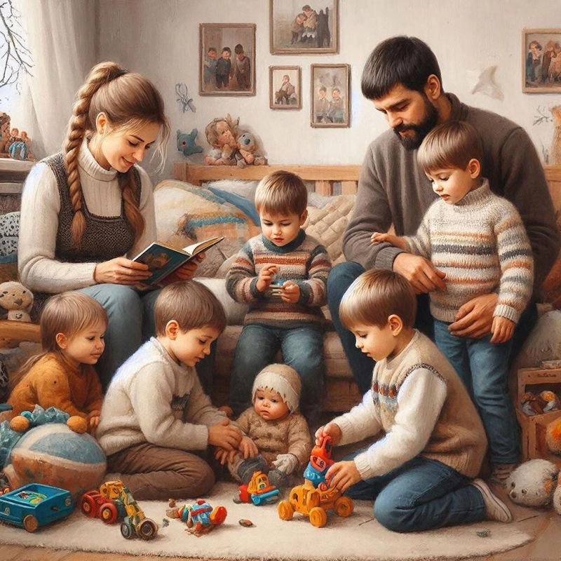 Многодетным семьям предложили увеличить пенсии